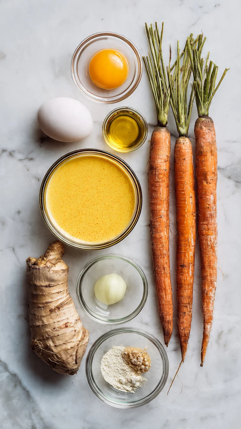 Roasted Parsnip And Carrot Soup - Ingredients