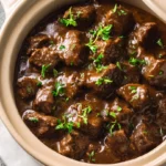 Slow Cooker Beef Tips & Gravy - Image 3