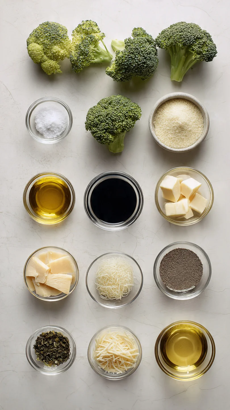 Traditional Italian Broccoli Soup - Ingredients