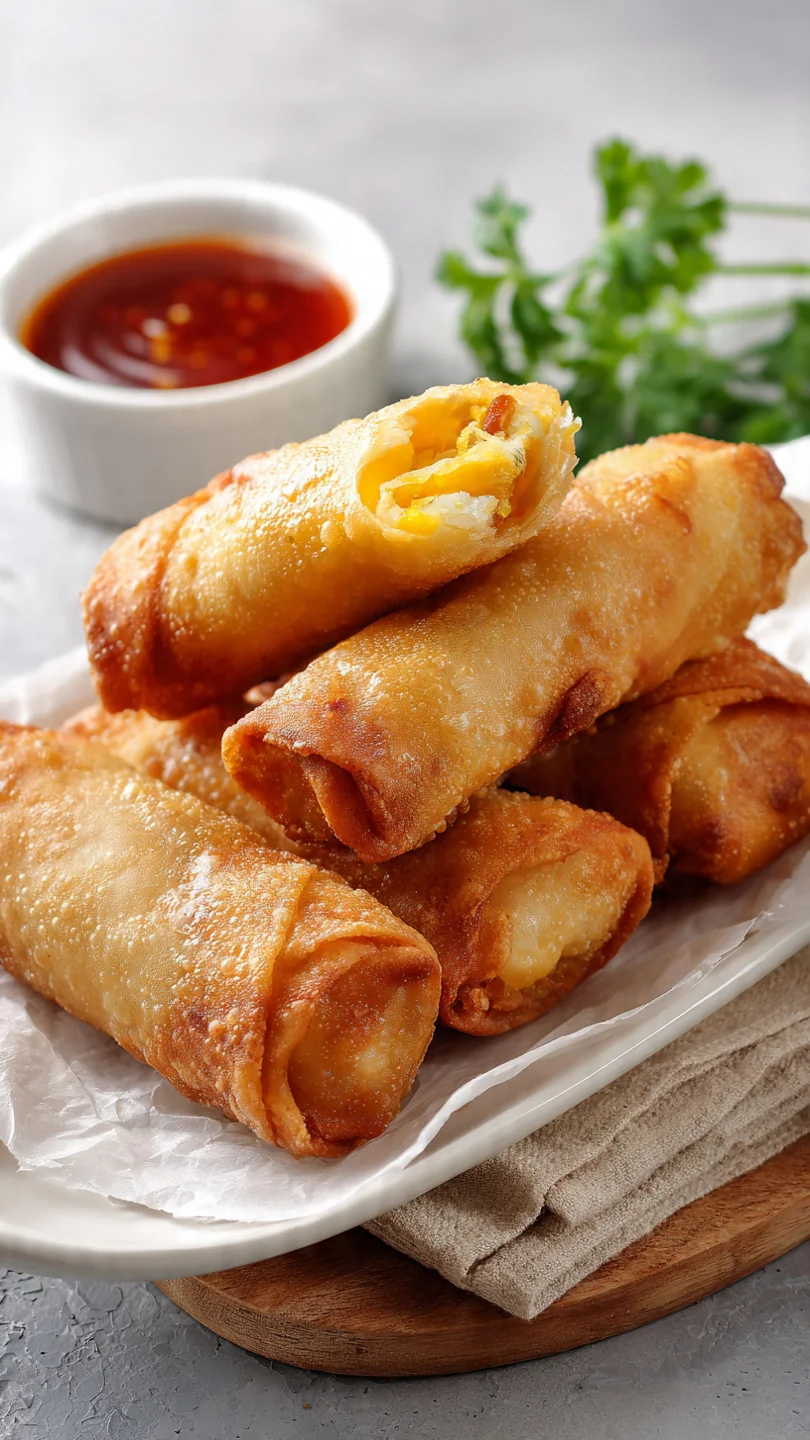 Air Fryer Pickle Egg Rolls - Image 1