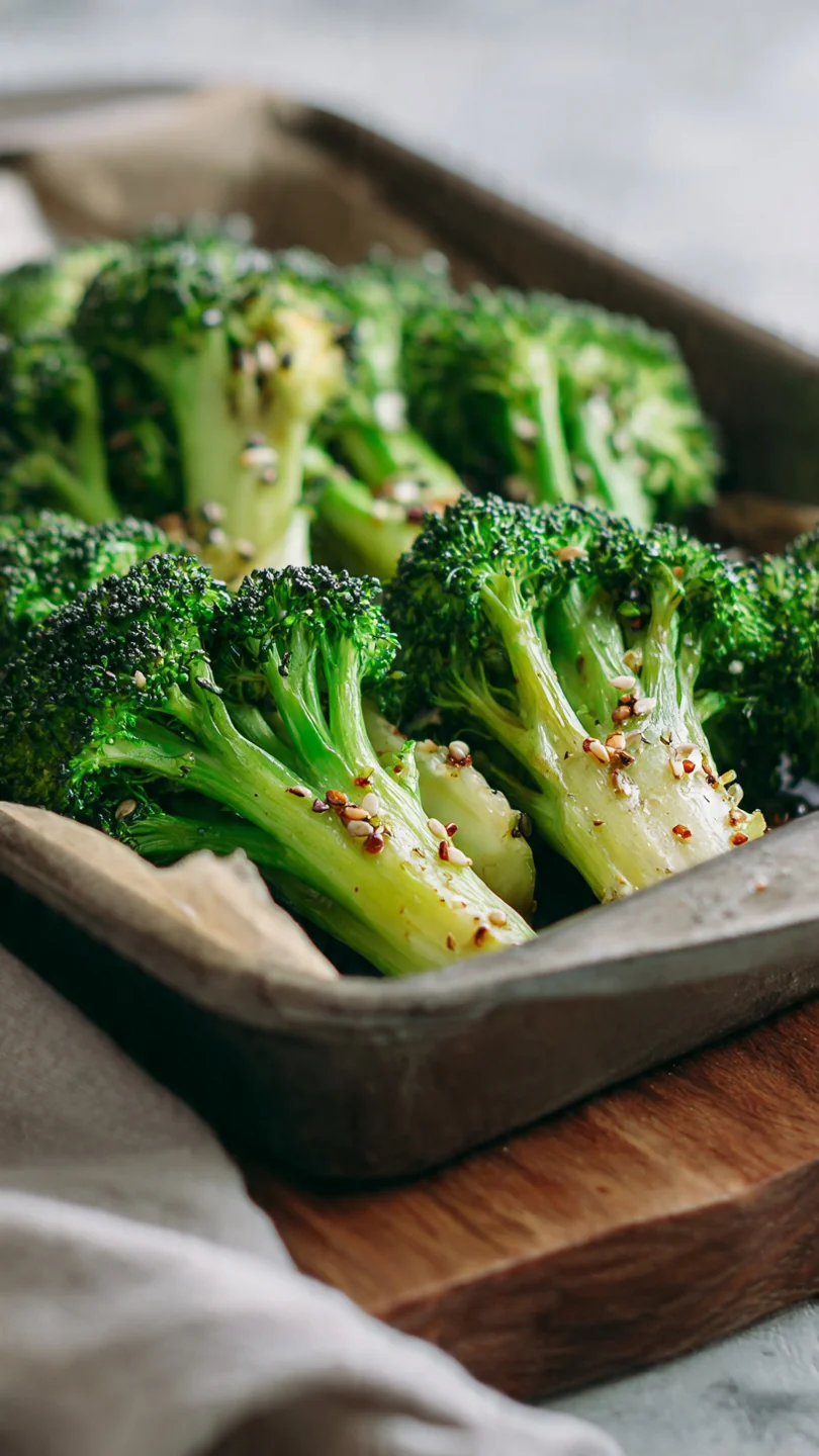 Asian Roasted Broccoli Recipe - Image 1