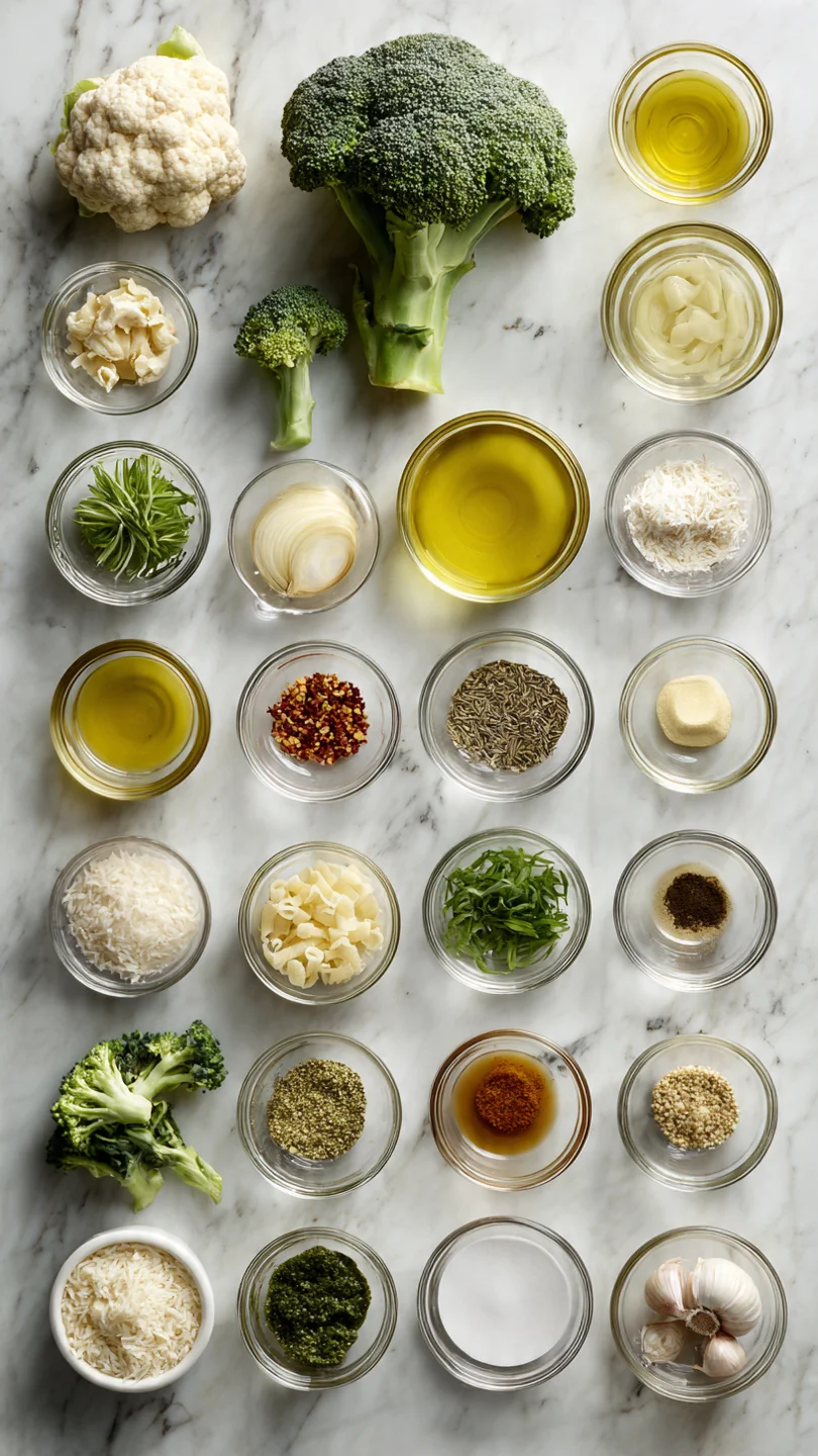 Broccoli And Pasta - Ingredients