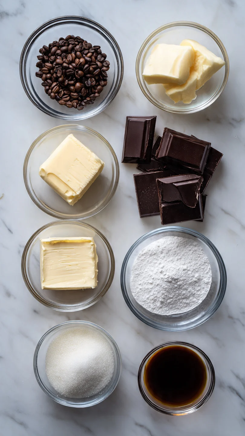 Coffee Truffles - Ingredients