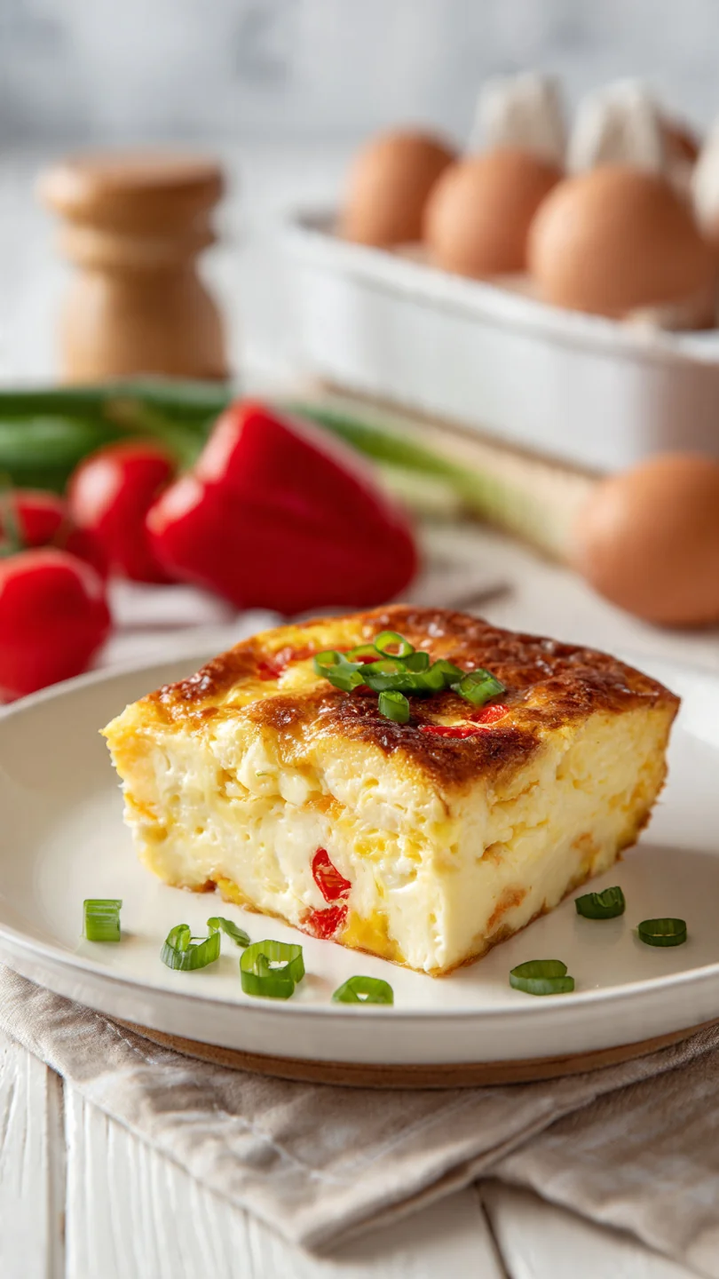 Cottage Cheese Egg Bake Casserole - Image 1
