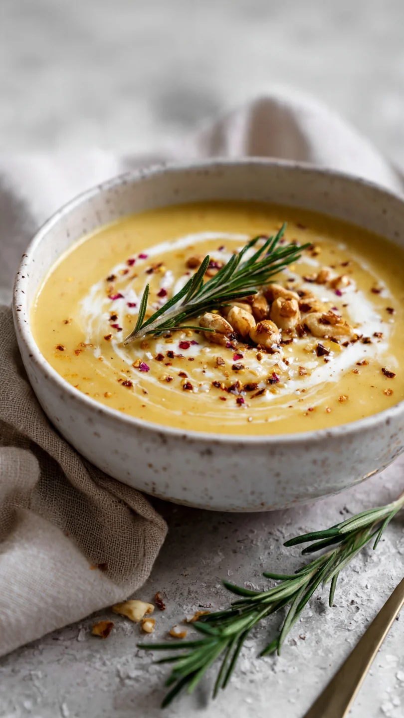 Delicious Roasted Parsnip & Apple Soup Recipe - Image 1