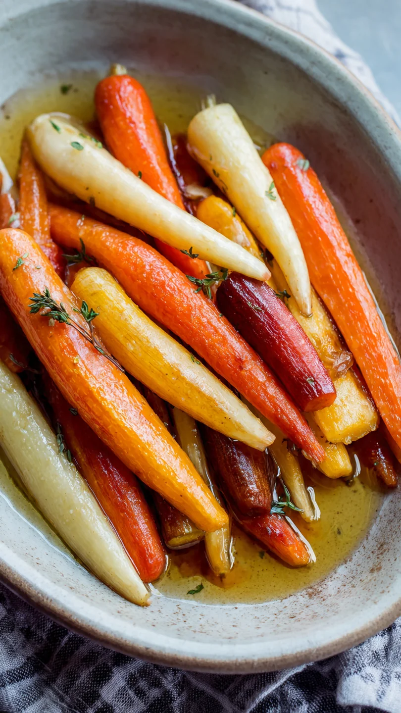 Honey Glazed Carrots And Parsnips - Image 1
