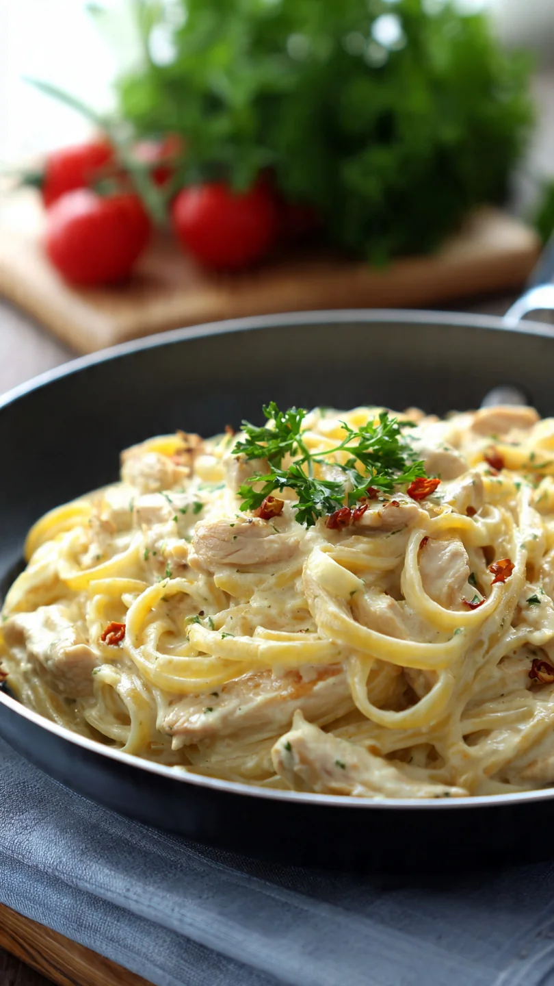 Low Calorie Chicken Alfredo - Image 1