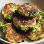 Pan Fried Broccoli Cakes - Image 3