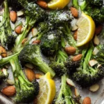 Roasted Broccoli Roasted Almonds, Lemon & Pecorino Cheese - Image 3