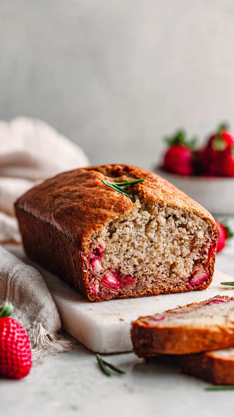 Strawberry Banana Bread - Ingredients