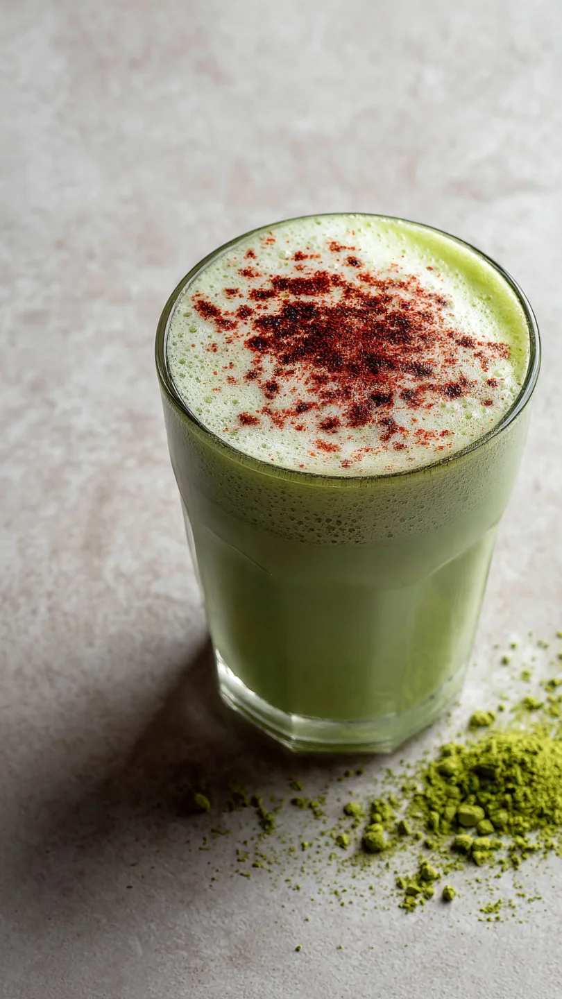 Strawberry Matcha Latte - Ingredients
