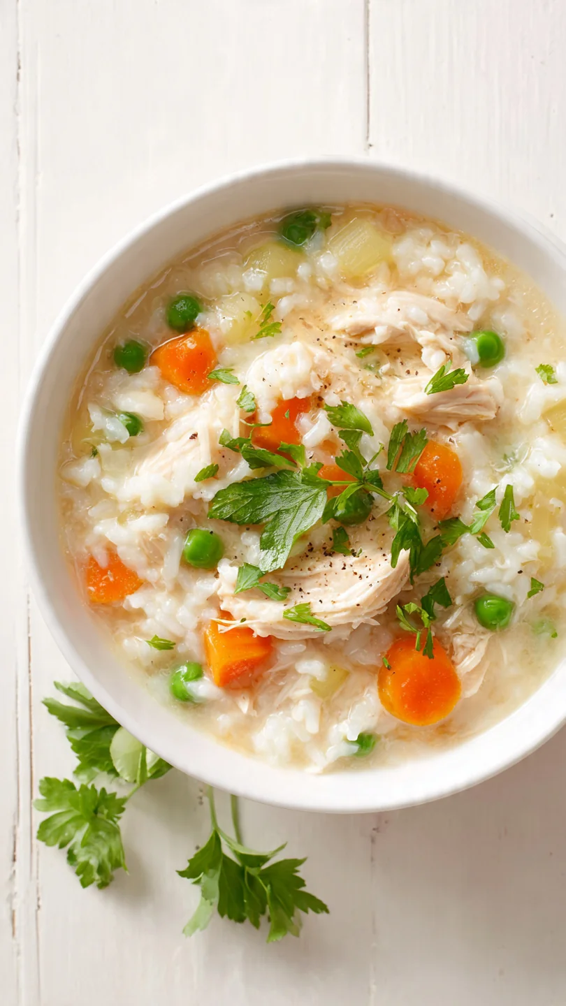 This Creamy Chicken And Rice Soup - Ingredients